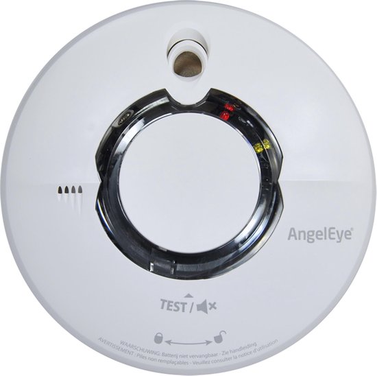 AngelEye Koppelbare Optische Rookmelder WST-630-BNLT - Thermoptek - 10 jaar batterij