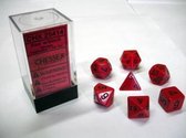 Polydice - Opaque -  Red/ Black