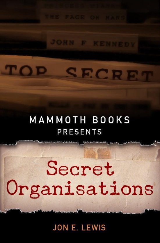 Mammoth Books Presents Secret Organisations - cover