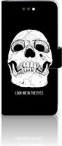 iPhone 7 Plus | 8 Plus Bookcase Hoesje Skull Eyes