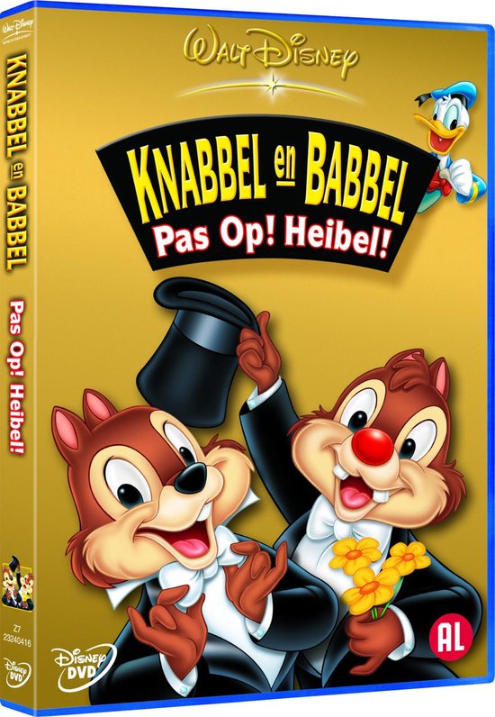 Cover van de film 'Knabbel & Babbel - Pas Op! Heibel!'