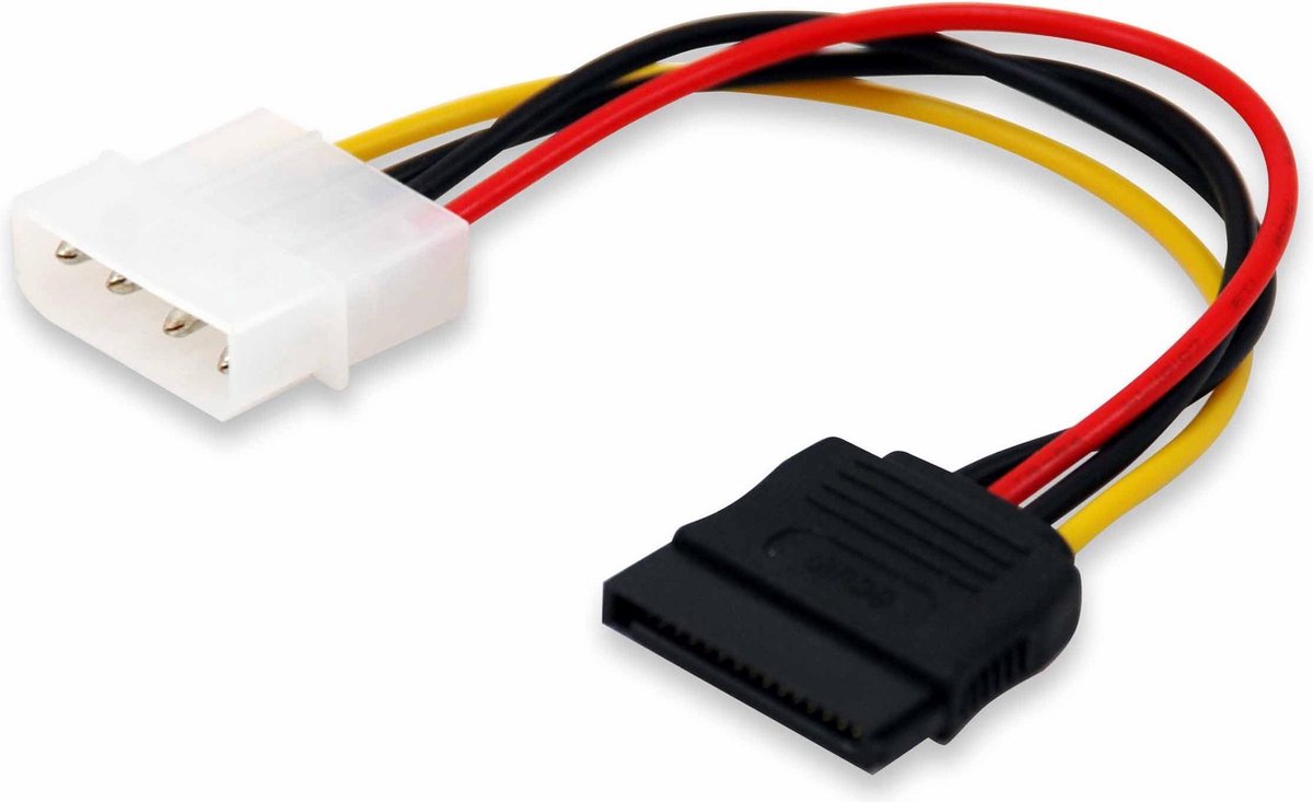 Equip SATA Molex power supply cable - [112050]