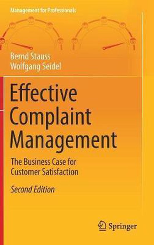 Effective Complaint Management