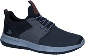 Skechers - DELSON- AXTON - Black/Grey - Mannen - Maat 44