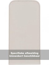 Huawei P8 Hoesje - Mobilize - Ultra Slim Serie - Kunstlederen Flipcase - Wit - Hoesje Geschikt Voor Huawei P8
