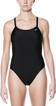 Nike Swim Racerback One Piece Dames Badpak - Black - Maat 34