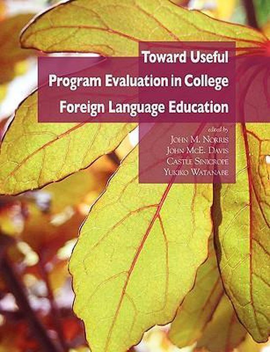 Nflrc Monographs- Toward Useful Program Evaluation in Colleg ... - cover