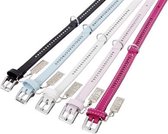 Karlie Vintage Strasshalsband Wit 1 Rij Steentjes 10 mmx24 cm