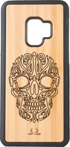 Bamboe telefoonhoesje Skull - Craft Case - Samsung S9