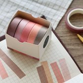 Set van 5 Rolletjes Washi Tape Cherry Blossom | Masking Tape | Papier en Knutselen