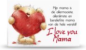 Magneet "I love mama"