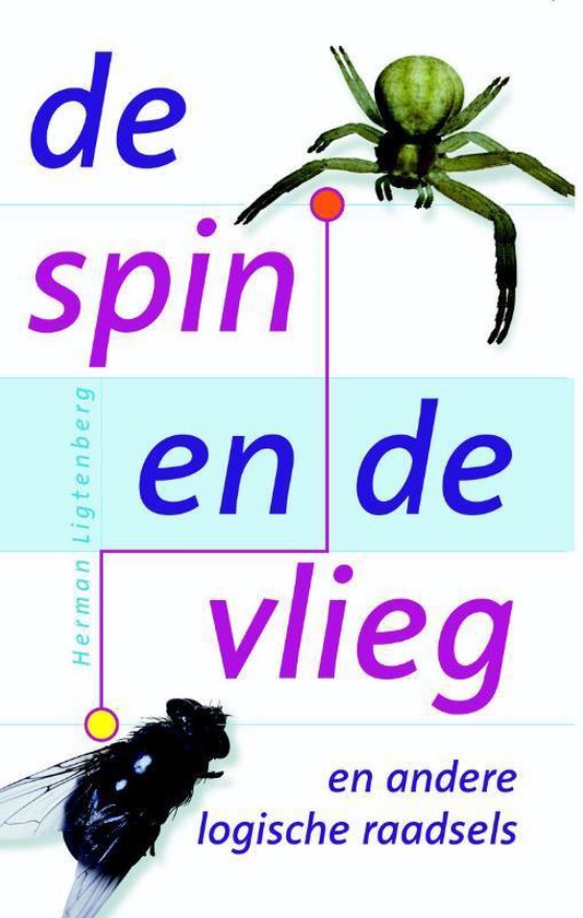 Cover van het boek 'De spin en de vlieg' van H. Ligtenberg