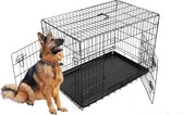 Hondenbench Bench Extra sterk - Zwart - XL - 107 x 69 x 76 cm