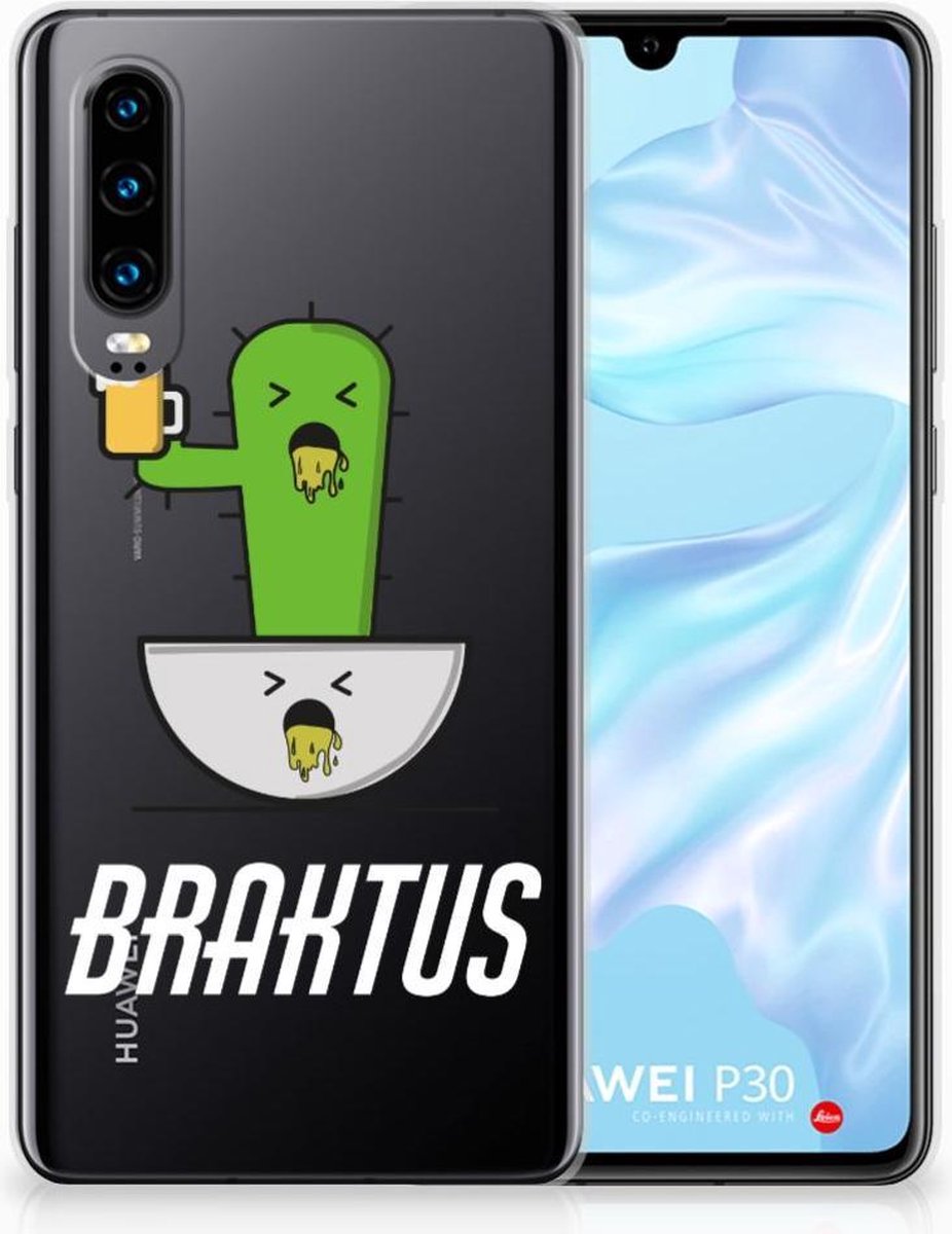 Huawei P30 Telefoonhoesje met Naam Braktus