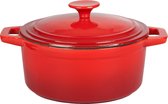 Cosy&Trendy Bergerac Braadpan Gietijzer - Ø 24 cm - Rood