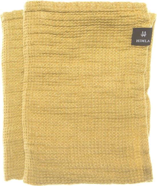Fresh laundry handdoek yellowish - 70 x 135 cm
