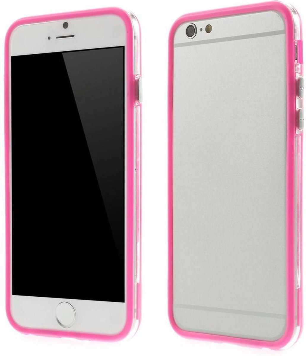 TPU Combo Bumper iPhone 6(s) - Roze