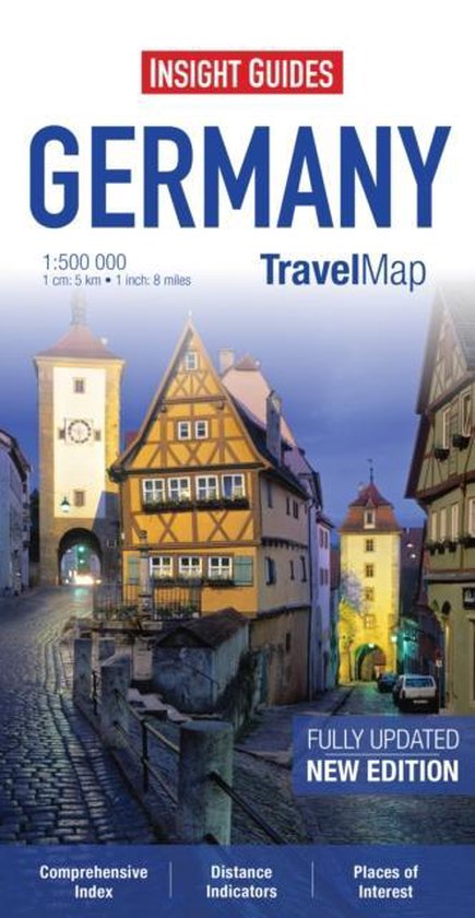 Insight Travel Map Germany, Apa Publications Limited | 9781780054780 ...