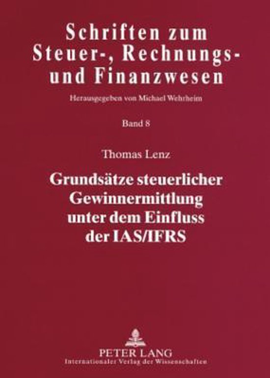 Grundsätze steuerlicher Gewinnermittlung unter dem Einfluss ... - cover