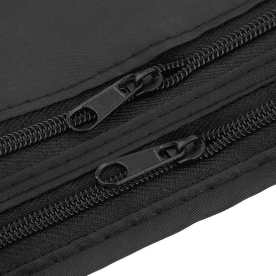 Secret Pocket - Portefeuille de voyage - Sac banane - Ceinture porte-monnaie - Poche cachée - Housse de protection - Poids léger - Noir