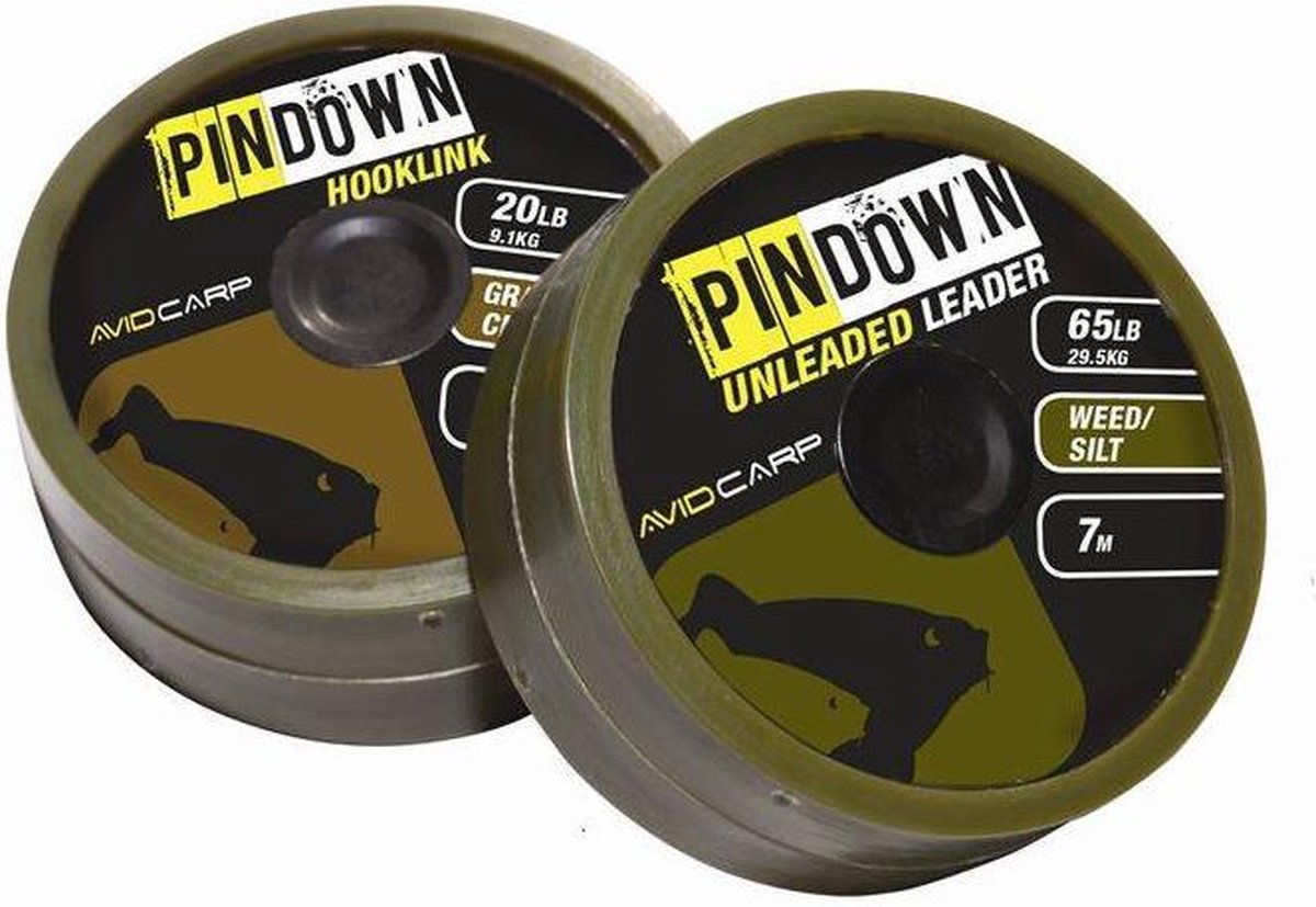 Avid Carp Captive Pin Down Unleaded Leader (7m)