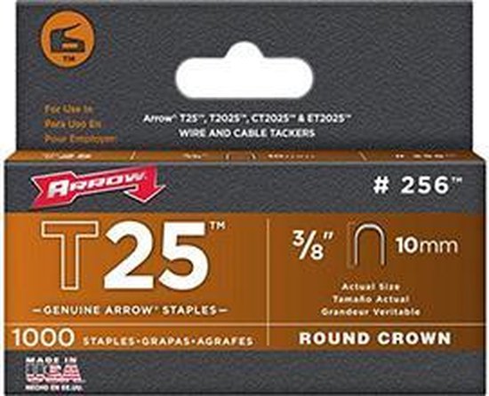 Arrow Nieten 10 mm hoogte voor T25 1000 stuks | bol.com