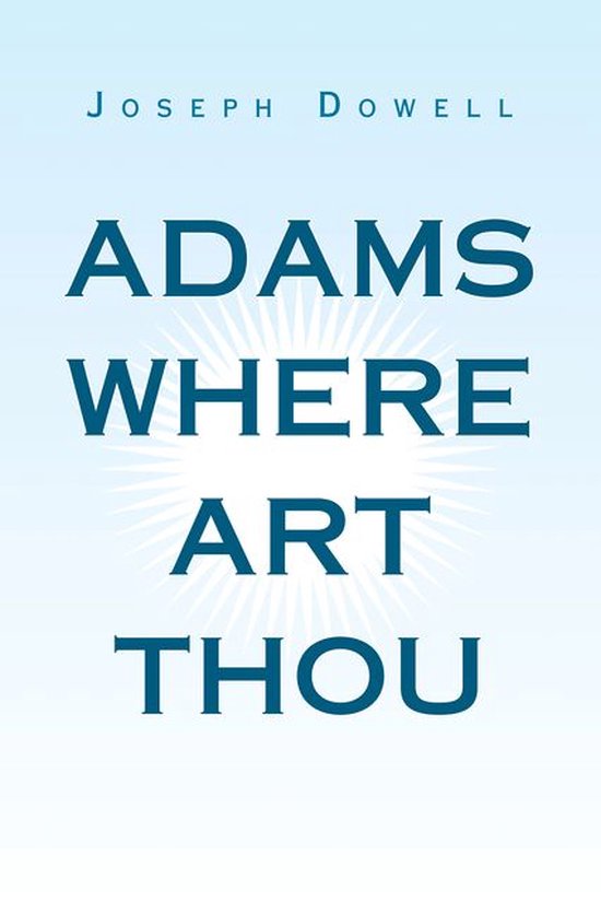 Adams Where Art Thou - cover