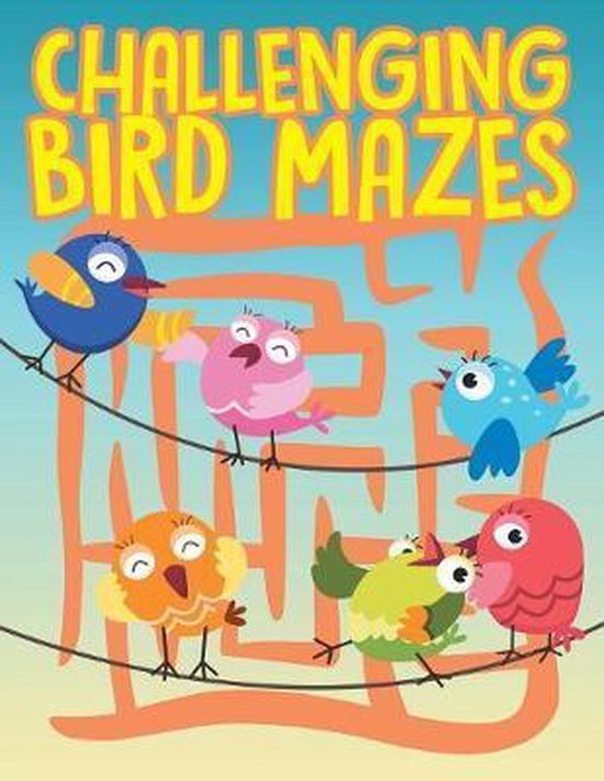 Challenging Bird Mazes - cover