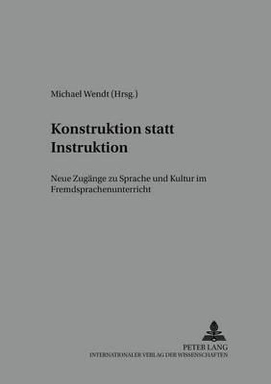 Kfu - Kolloquium Fremdsprachenunterricht- Konstruktion Statt ... - cover