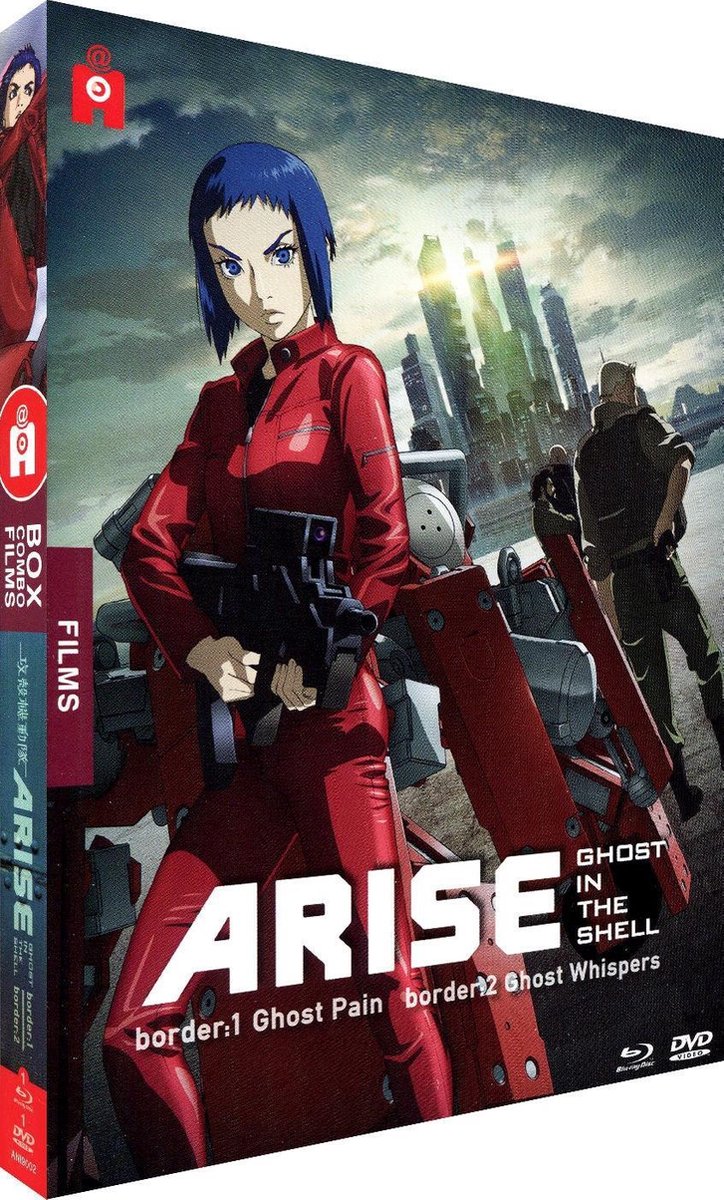 Ghost in the Shell : Arise Films 1 & 2 - Edition Combo Blu-Ray + DVD-