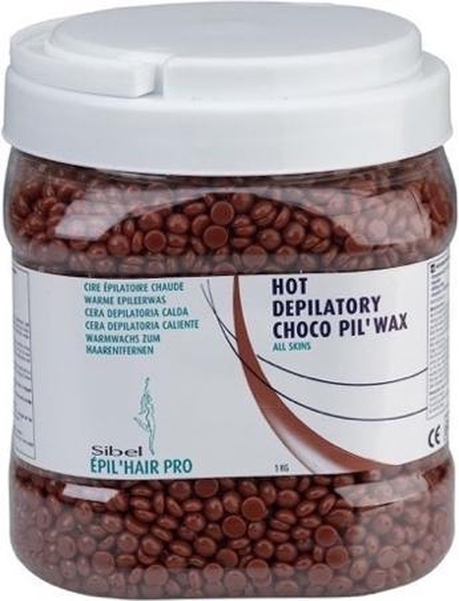 Sibel Choco Wax Parels -Gezicht En Lichaam 1 Kg