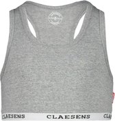 Claesen's® - Meisjes Bralette Grijs - Grey - 95% Katoen - 5% Lycra