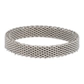 iXXXi Vulring Mesh zilverkleurig 4mm - maat 17