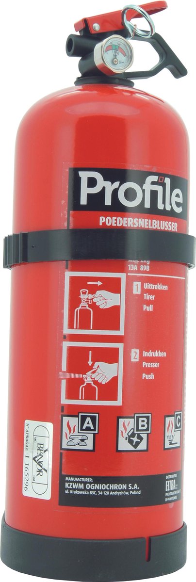 PROFILE poederblusser - 2KG - ABC
