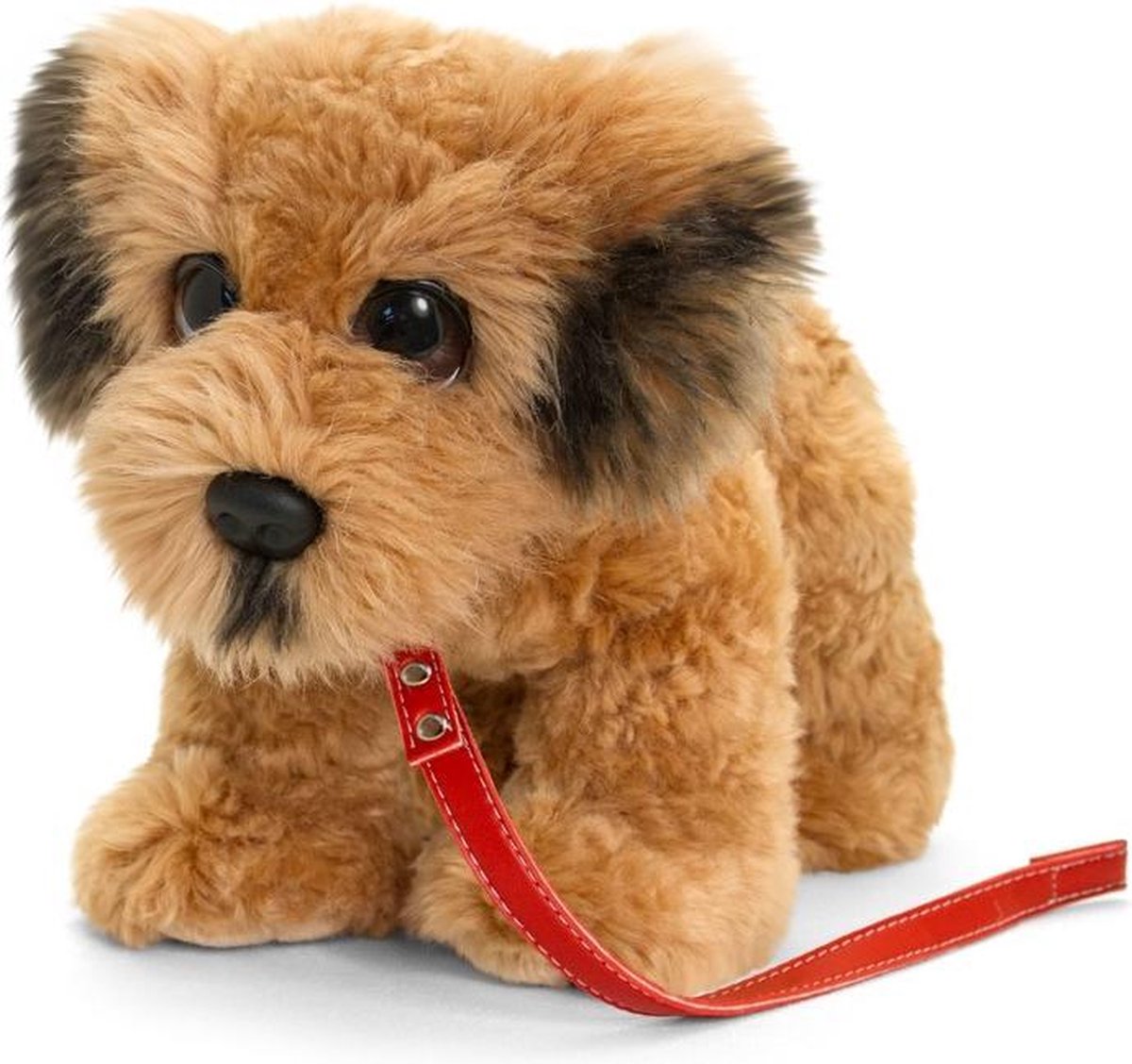 Vervorming Profeet module Keel Toys pluche Ierse terrier aan riem bruin honden knuffel 30 cm -  Honden... | bol.com