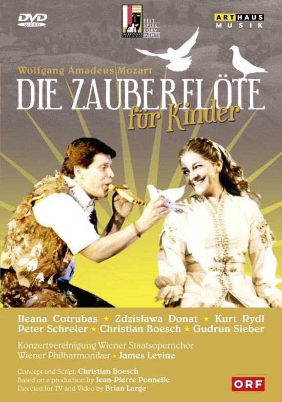 Wolfgang Amadeus Mozart - Die Zauberflöte Für Kinder (Salzburg, 1982)