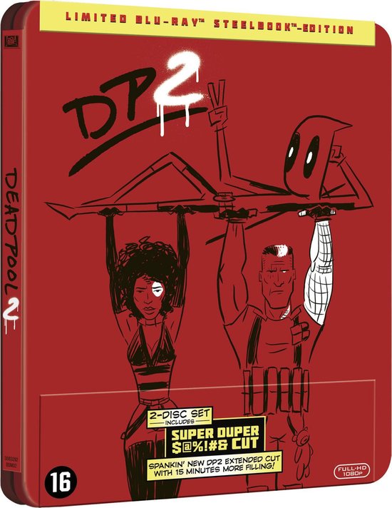 Deadpool 2 (Blu-ray Steelbook) (Limited Edition) (Exclusief Bij Bol.com)