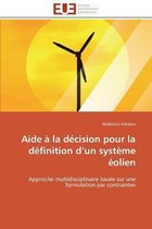 Aide � La D�cision Pour La D�finition D Un Syst�me �olien