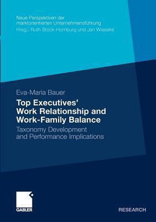 Top Executives' Work Relationship and Work-Family Balance