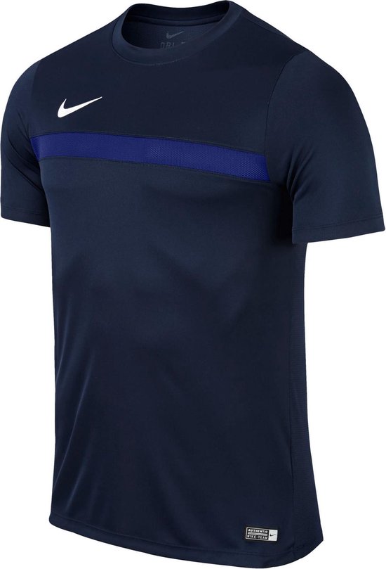nike sportshirt blauw