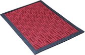 Schoonloopmat buiten / Supreme / 45 cm x 75 cm / 001 red