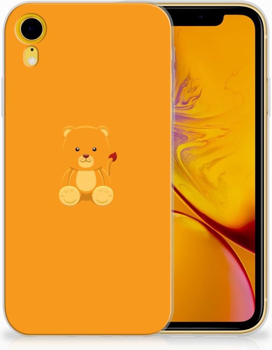 Apple iPhone Xr Telefoonhoesje met Naam Baby Beer