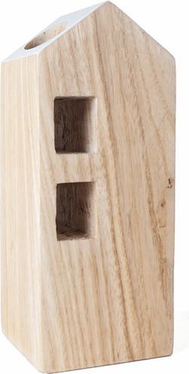 FT 019128 Kandelaar 'Home' L Hout Mint G