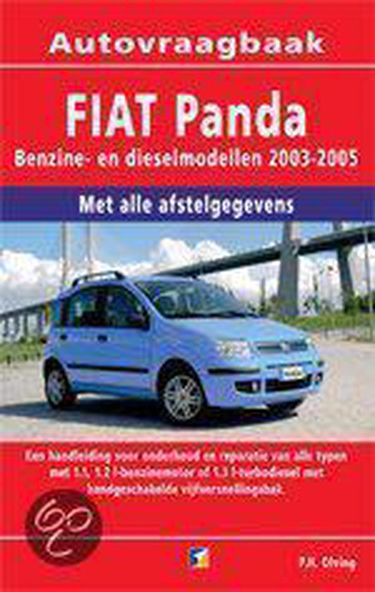 Cover van het boek 'Vraagbaak FIAT PANDA 2003-2005'