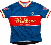 Wishbonebike Wishbone Jersey Blauw L