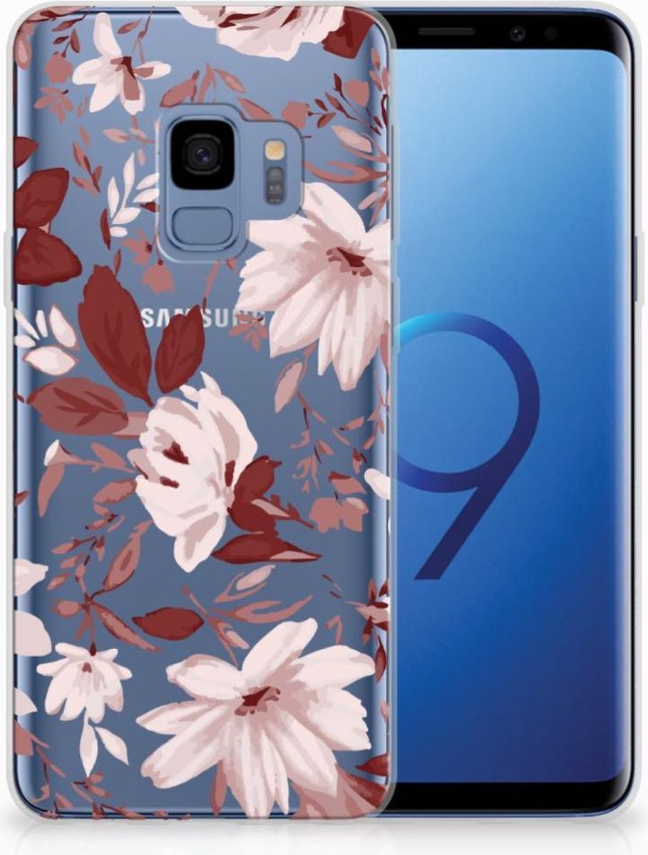 Hoesje maken Samsung Galaxy S9 Watercolor Flowers
