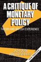 Clarendon Paperbacks-A Critique of Monetary Policy