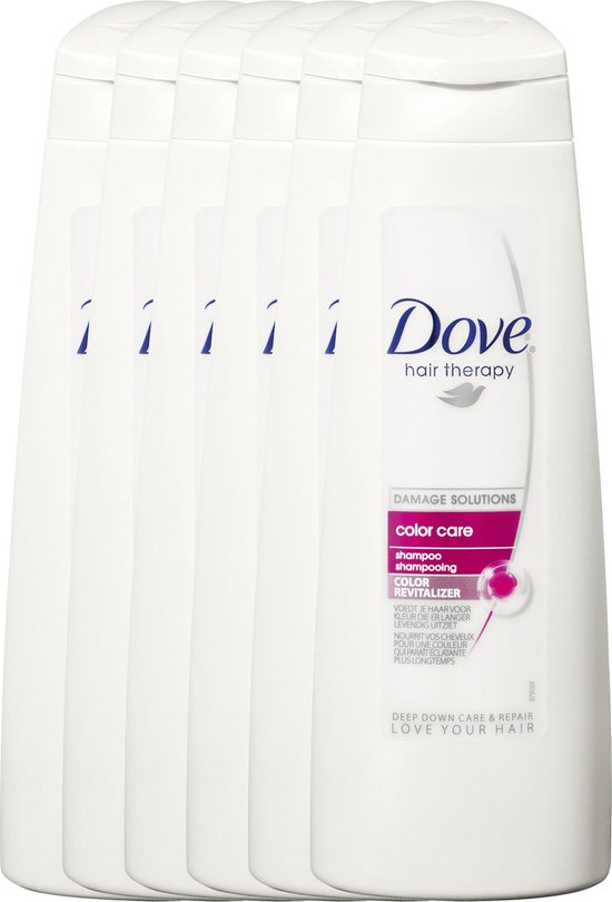 Dove Hair Therapy Color Care Shampoo 6 x 250ml Voordeelverpakking