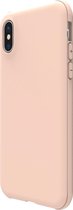 iPhone Xs Max - SOLIDE – sterker dan Military Grade gecertificeerd hoesje- extreem sterk & met schokbestendige BubblePro technologie – Diana – Roze
