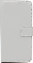 HB Hoesje Geschikt voor Samsung Galaxy S10 - Portemonnee Book Case - Kaarthouder & Magneetlipje - Wit